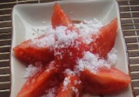 糖腌西红柿的做法