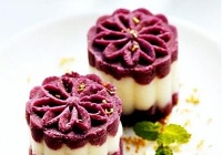 蜜汁紫薯山药糕的做法