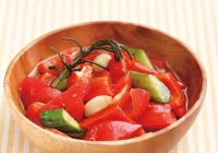 义式蒜味红椒沙拉的做法