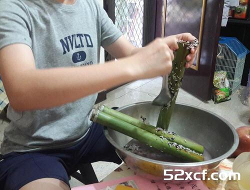 水煮竹筒饭的做法