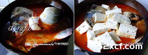 鲢鱼炖豆腐的做法