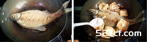 老豆腐烧鳊鱼的做法