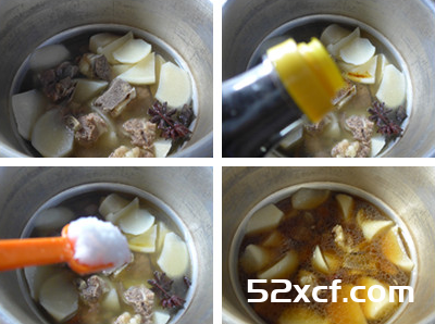 牛排骨萝卜汤的做法