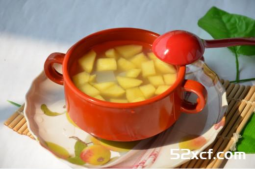 苹果芦荟汤的做法