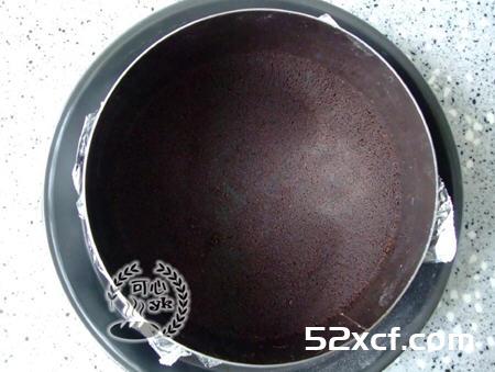 黑白巧克力慕斯蛋糕6寸做法