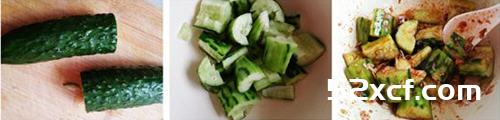 黄瓜拌虾皮的做法