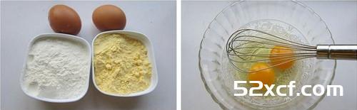 黄金玉米面鸡蛋葱花饼的做法