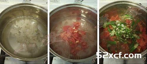 银耳番茄秋葵汤的做法