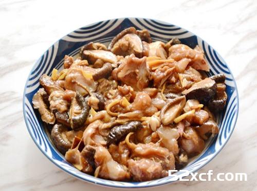 广东香菇蒸滑鸡的做
