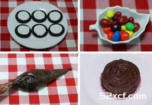猫头鹰巧克力蛋糕的做法