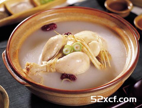 韩国参鸡汤的做法