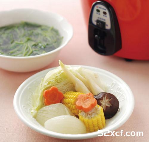 用电锅蒸蔬菜简单又好吃的做法