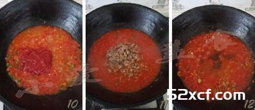 鲜浓番茄肉酱意面的做法