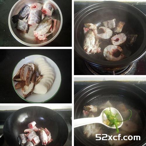香菇山药炖黑鱼汤的做法