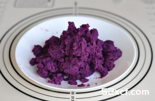 紫薯糕儿童版的做