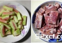 西瓜皮炖排骨的做法