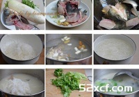 鱼头萝卜丝汤的做法