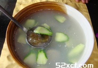 青瓜皮蛋汤的做法