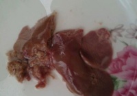 婴儿鸡肝粥的做法