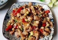 茉莉花肉丁的做法