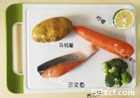 宝宝辅食的三文鱼薯球