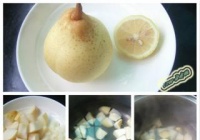 柠檬雪梨饮的做法