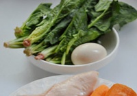 菠菜胡萝卜鸡肉丸子的做法教