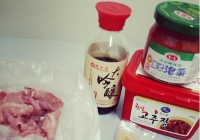 韩式泡菜猪肉饭的做法