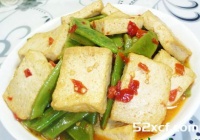 油豆角烧老豆腐的做法