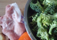 西兰花炒肉片的做法