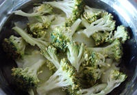 家常清炒西兰花的做法