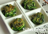 煎菠菜的家常做法