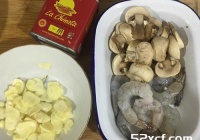 西班牙蘑菇蒜虾的做法