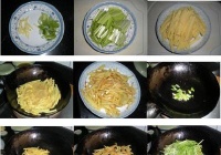 蒜苗炒土豆丝的做法