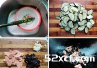 火腿咸菜炒黄瓜的做法