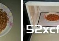 微波炉烤花生米的做法