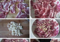 香煎梅花肉的做法