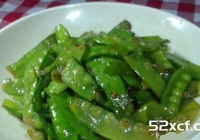 清炒豌豆片的做法