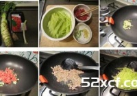 莴笋炒牛肉丝的做法