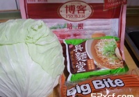 泡面炒面面包的做法