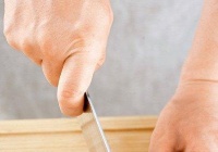 松鼠鱼的改刀过程图