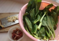 青菜肉片的做法