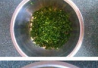 韭菜虾米蛋饼的做法