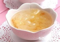 皂角米桃胶银耳羹功效