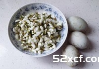 槐花炒鸭蛋的做法