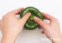 青椒怎么去籽？虎皮青椒快速去籽方法图解