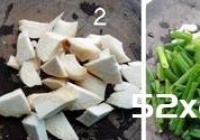 腊肠烧杏鲍菇的做法