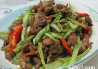 峨眉豆炒鸭的做法