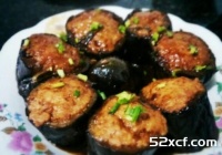 茄子塞肉的做法