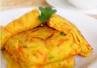 胡萝卜煎饼的做法教